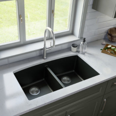 Tudor 33" Quartz Composite Undermount Kitchen Sink