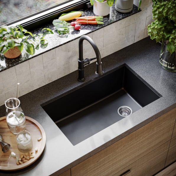 Essence 32" Quartz Composite Undermount Kitchen Sink