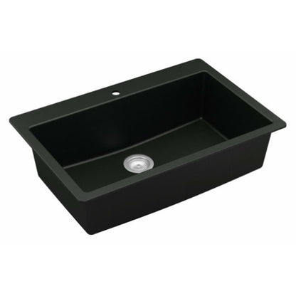 Essence 33" Quartz Composite Top Mount Kitchen Sink