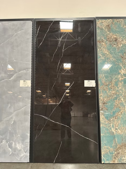 Atlas Concorde HybridSlab™ Black Origin Rectified Porcelain Slab