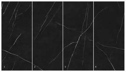 Atlas Concorde HybridSlab™ Black Origin Rectified Porcelain Slab