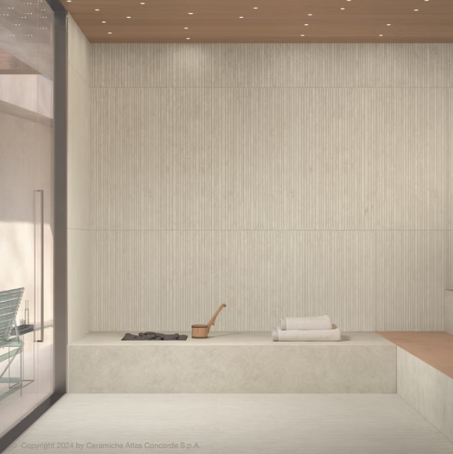 Atlas Concorde HybridSlab™ Boost Icor Bone Rectified Porcelain Slab
