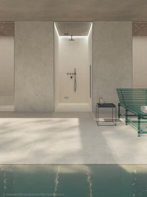 Atlas Concorde HybridSlab™ Boost Icor Bone Rectified Porcelain Slab