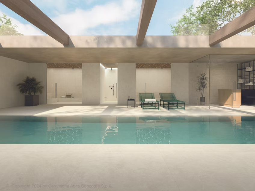 Atlas Concorde HybridSlab™ Boost Icor Bone Rectified Porcelain Slab