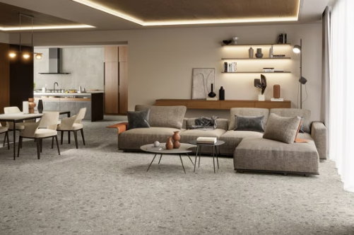 Atlas Concorde HybridSlab™ Boost Mix Pearl Rectified Porcelain Slab