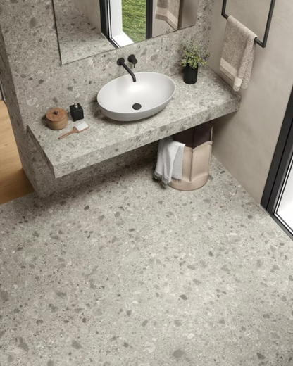 Atlas Concorde HybridSlab™ Boost Mix Pearl Rectified Porcelain Slab