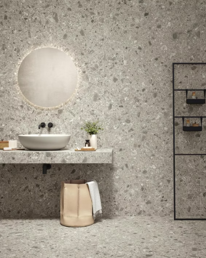 Atlas Concorde HybridSlab™ Boost Mix Pearl Rectified Porcelain Slab