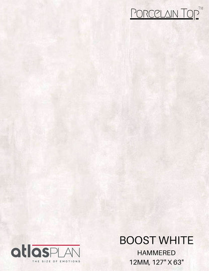 Atlas Plan PorcelainTop™ Boost White Porcelain Slab