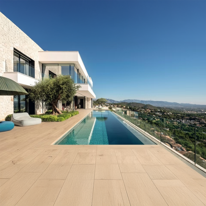 Atlas Concorde HybridSlab™ Bright Oak Rectified Porcelain Slab