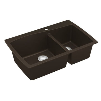 Tidal 34" Quartz Composite Top Mount Kitchen Sink