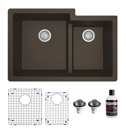 Essence 32" Quartz Composite Undermount Kitchen Sink