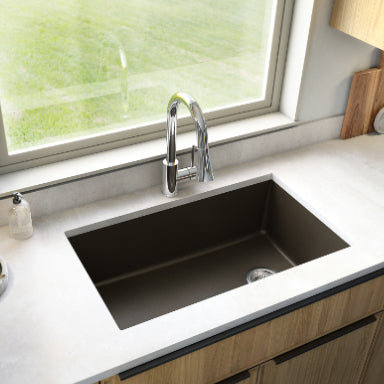 Essence 32" Quartz Composite Undermount Kitchen Sink