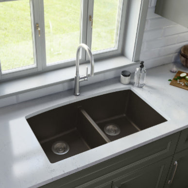 Tudor 33" Quartz Composite Undermount Kitchen Sink