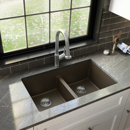 Essence 32" Quartz Composite Undermount Kitchen Sink