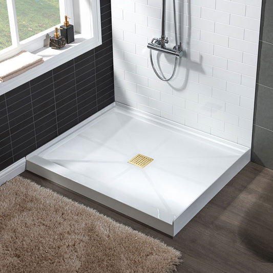 Heartland Solid Surface Shower Base Pan