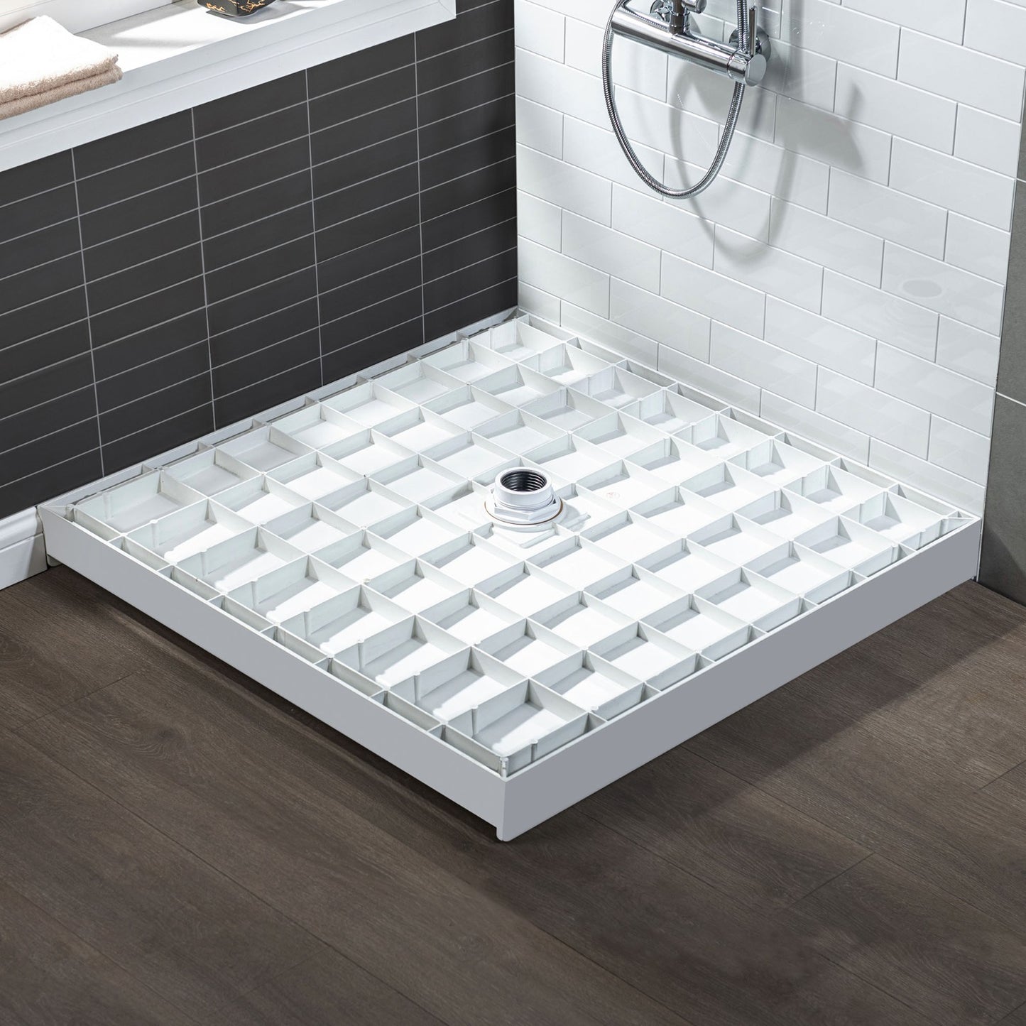 Heartland Solid Surface Shower Base Pan