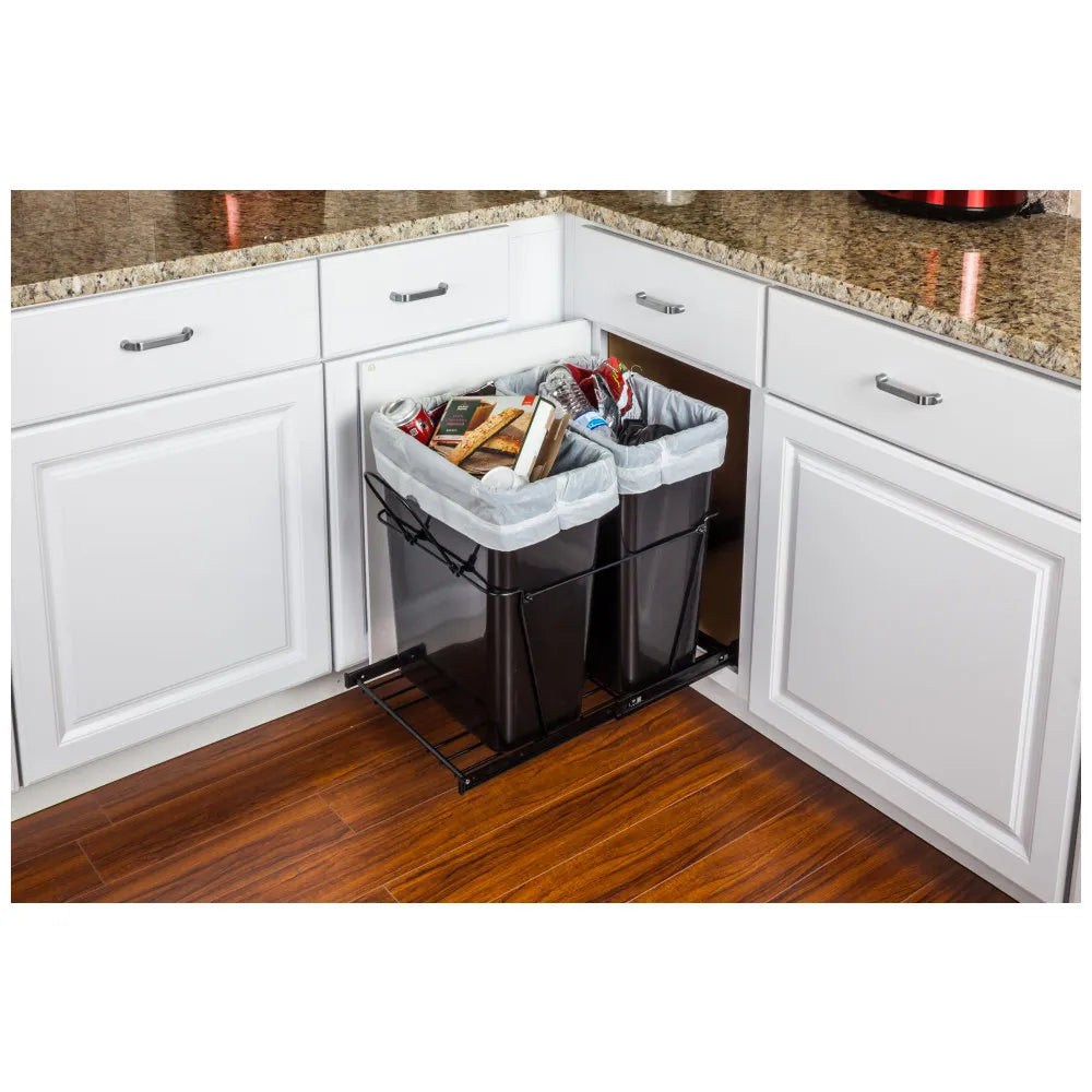 Sloane Wire Bottom-Mount Trashcan Pullout