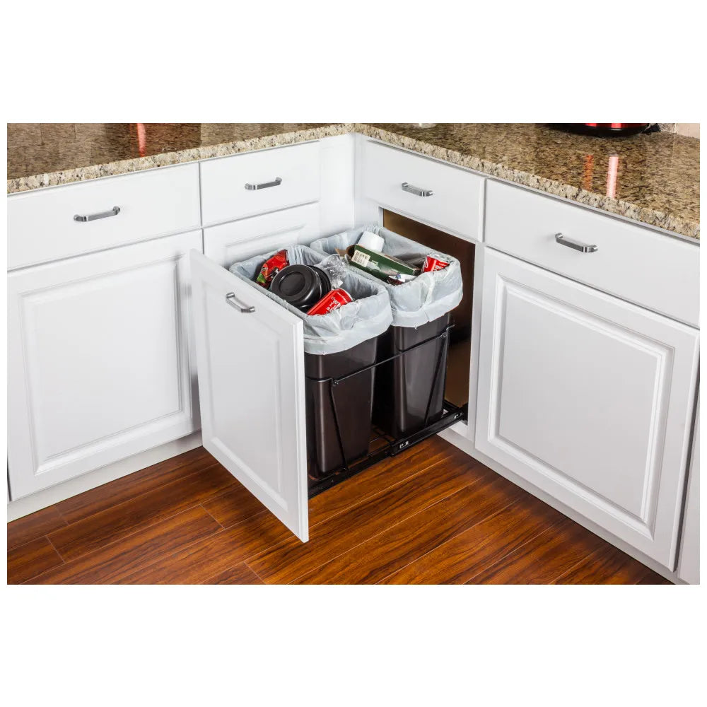 Sloane Wire Bottom-Mount Trashcan Pullout