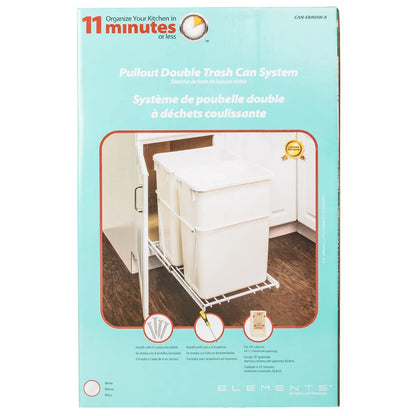 Sloane Wire Bottom-Mount Trashcan Pullout