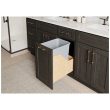 Load image into Gallery viewer, Blair Wood Bottom-Mount Soft-close Vanity Trashcan
