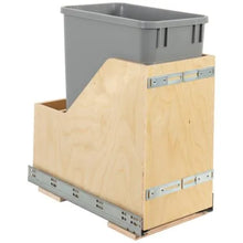 Load image into Gallery viewer, Blair Wood Bottom-Mount Soft-close Vanity Trashcan
