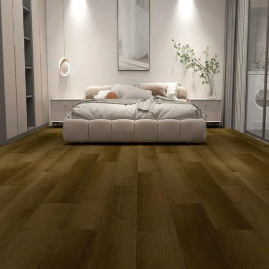 Central Walnut Waterproof SPC Flooring