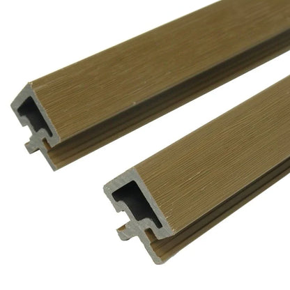 Corner Trims for WPC Exterior Decorative Wall Panels