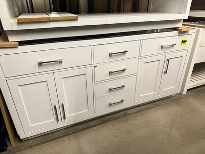 [CLEARANCE] OVE Decors Bailey White 72" Bathroom Vanity [BASE ONLY]