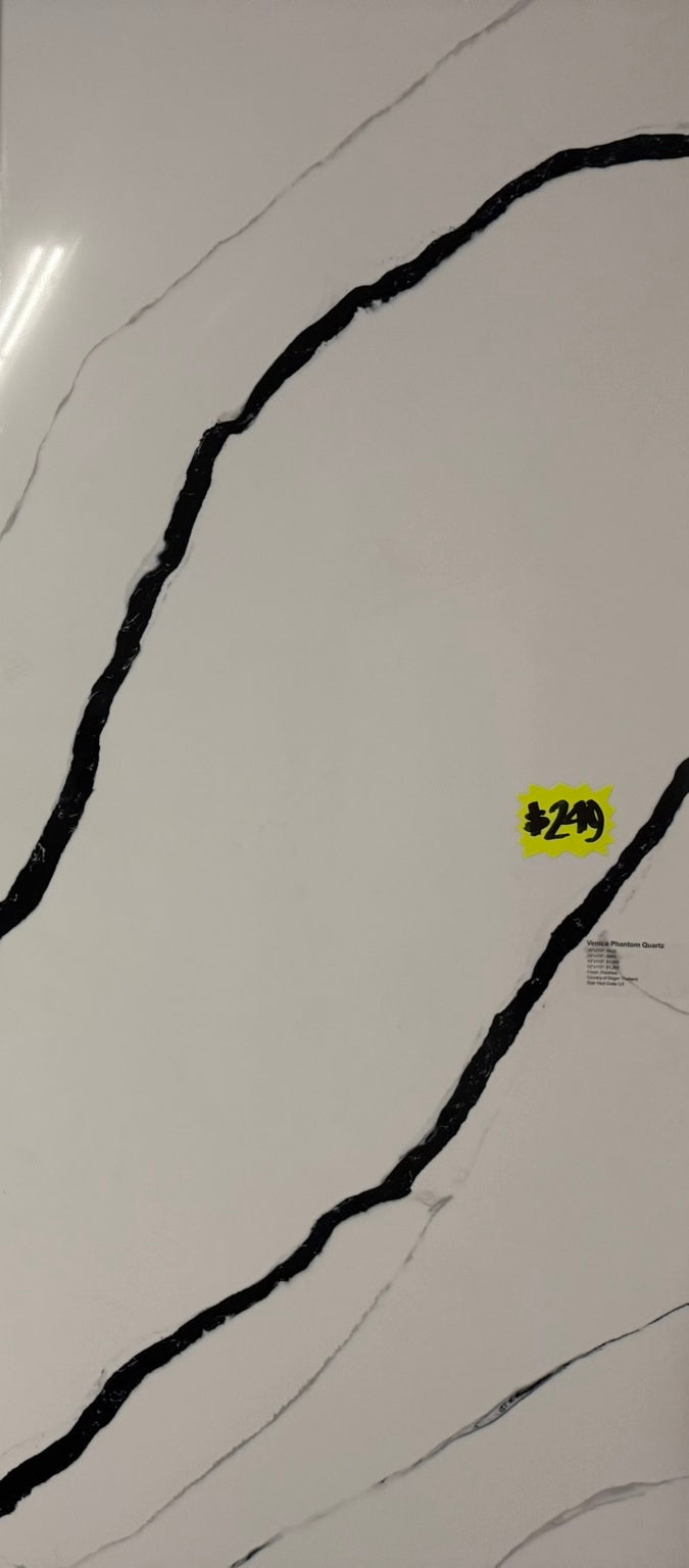 [CLEARANCE] Venice Phantom Quartz Slab