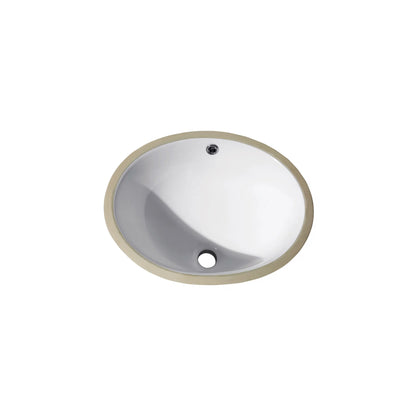 Alba Vitreous China Undermount Bathroom Sink