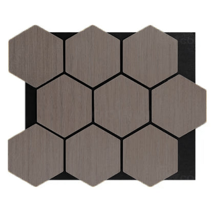 Wood Hexagon MDF Acoustic Interior Decorative Wall Panel