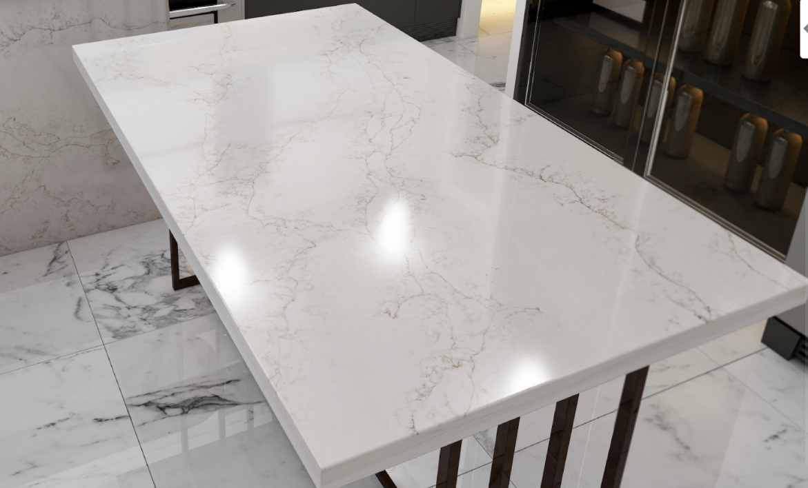 Calacatas Phoenix Quartz Slab