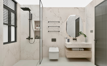 Calacatas Phoenix Quartz Slab