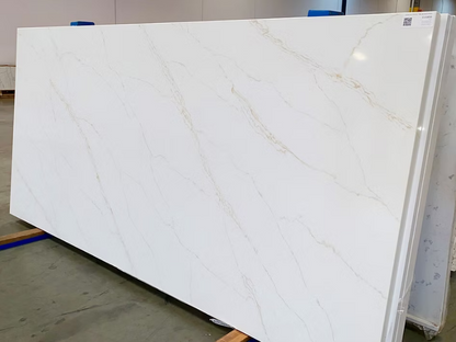 Calacatta De Oro Sintera Silica-Free Quartz Slab