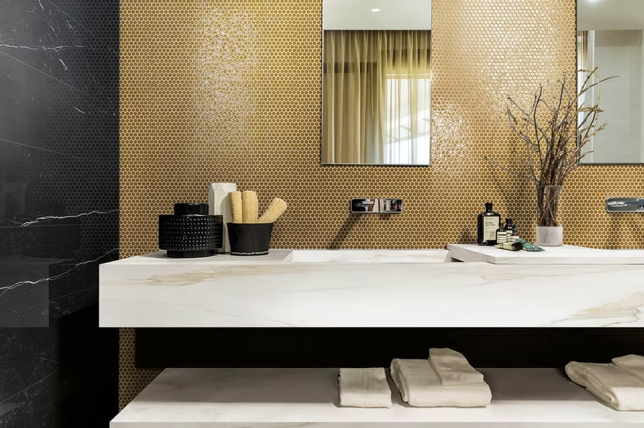 Florim PorcelainTop™ Calacatta Gold Porcelain Slab