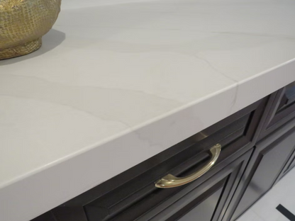 Calacatta La Miel Sintera Silica-Free Quartz Slab