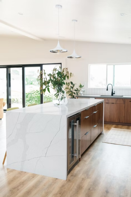 Calacatta Melaza Sintera Silica-Free Quartz Slab