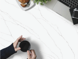 Calacatta Purl Quartz Slab
