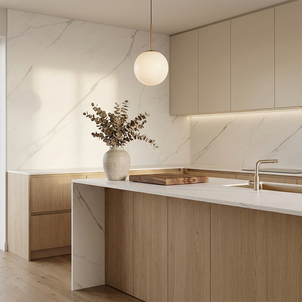 Atlas Plan PorcelainTop™ Calacatta Meraviglia Italian Porcelain Slab
