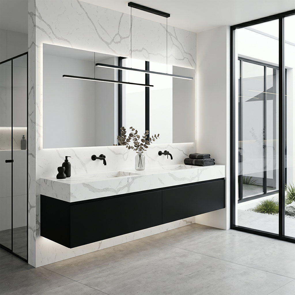 Calacatta Quartz Slab