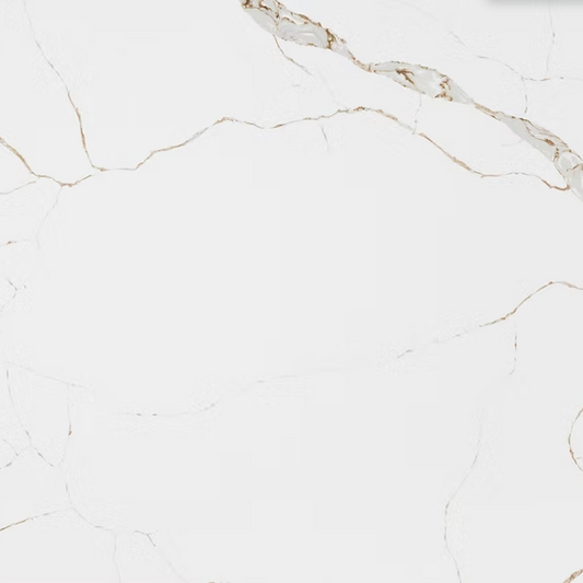 Calacatte Amberline Quartz Slab