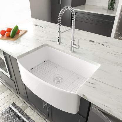 Carlson 33" Fireclay Apron / Farmhouse Kitchen Sink