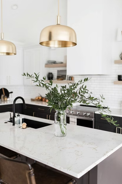 Carrara Gold Sintera Silica-Free Quartz Slab