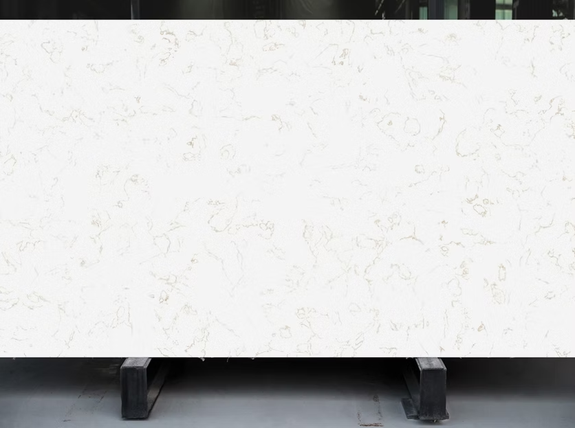 Carrara Gold Sintera Silica-Free Quartz Slab