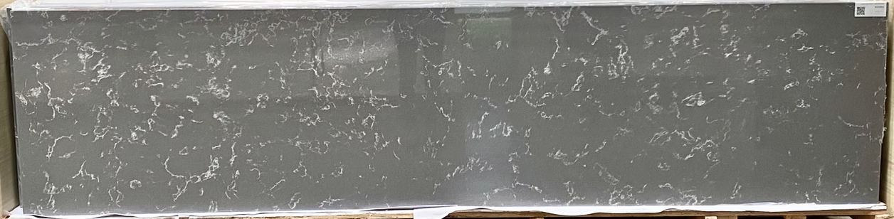 Carrara Grey Quartz Slab