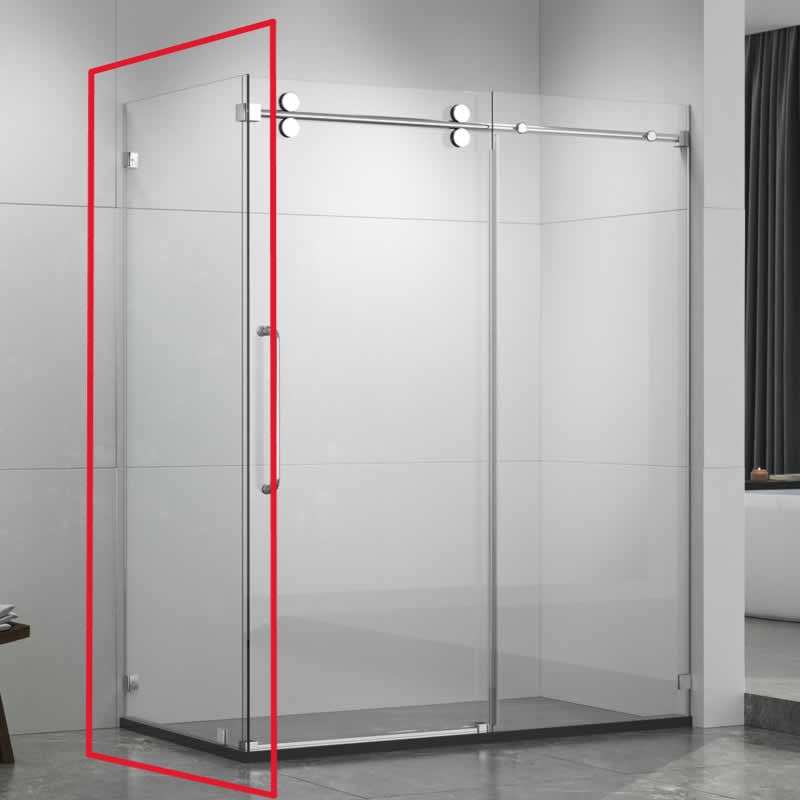 Mirelle Frameless Single Sliding Shower Door