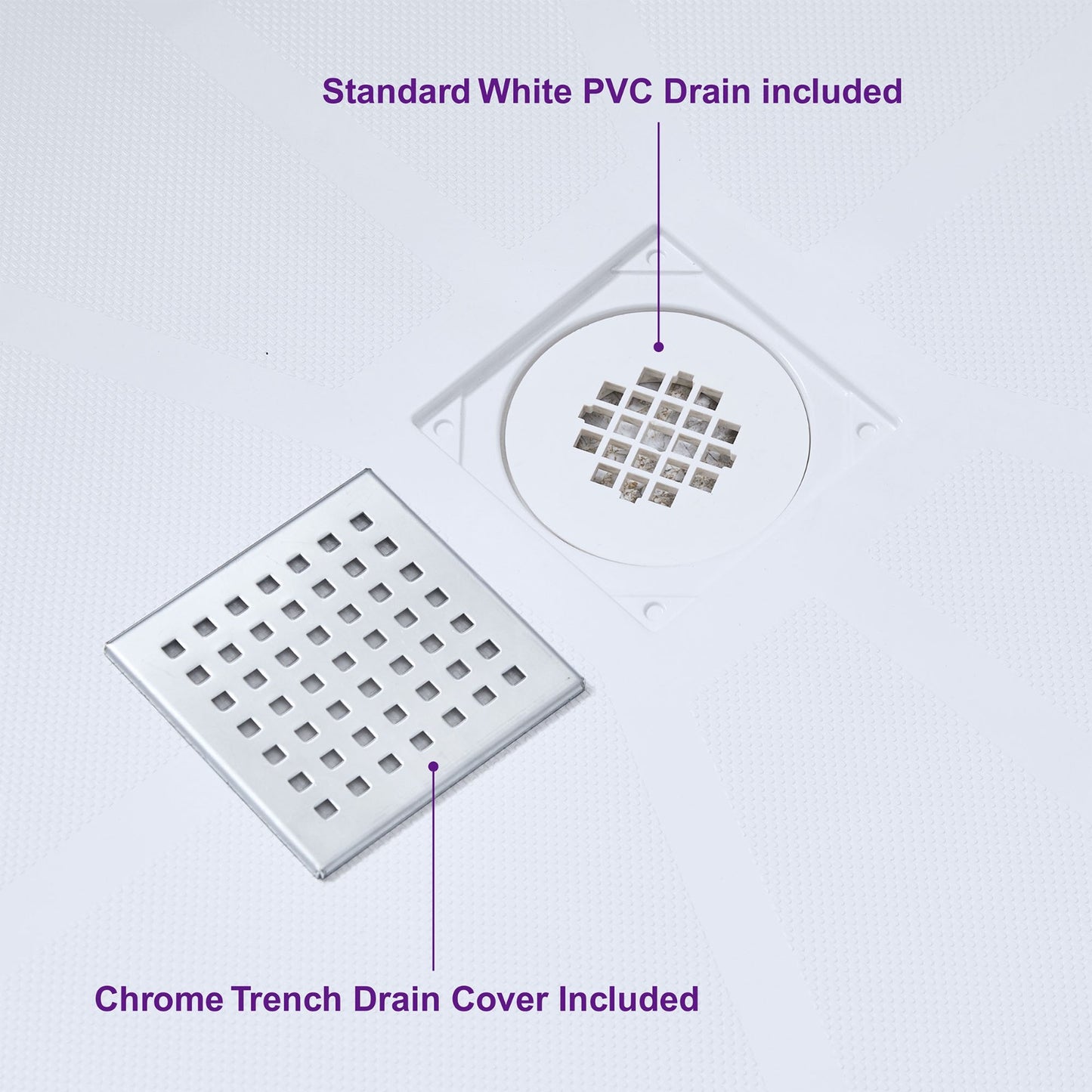 Heartland Solid Surface Shower Base Pan