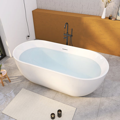 Freestanding Bathtub – Glossy White – Isola