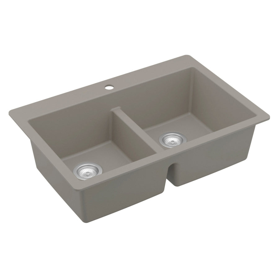 Essence 33" Quartz Composite Top Mount Kitchen Sink