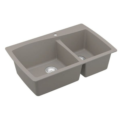 Tidal 34" Quartz Composite Top Mount Kitchen Sink